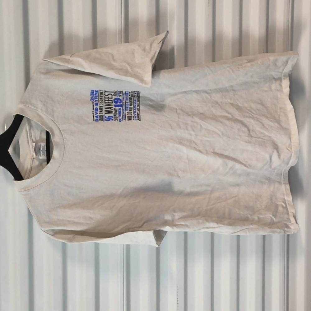 Vtg 96 WaveFest Graphic Short Sleeve Crewneck T-shirt XL Rare